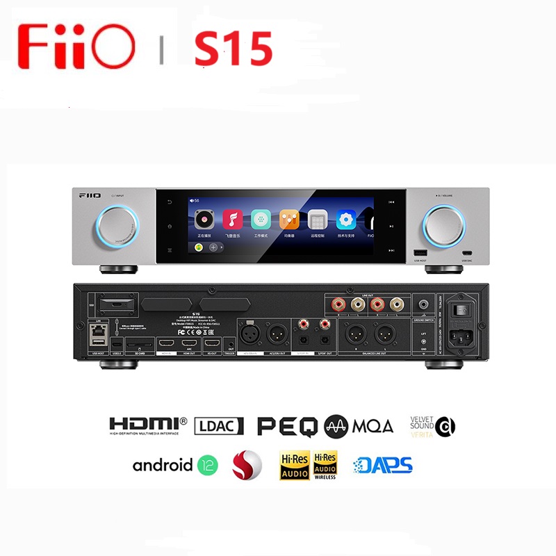 Audio Without Music - FiiO S15 デスクトップ ハイレゾ オーディオ ミュージック