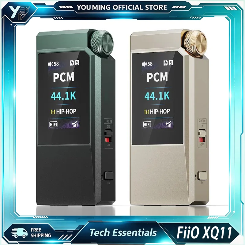 Audio Without Music - FiiO QX11 ポータブルDACヘッドホンアンプ USB‑C バランスデコーディングアンプ HiFiオーディオアダプター