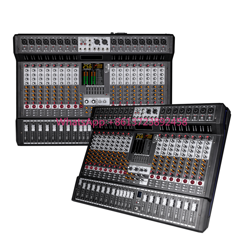 Audio Music Dj - ミキサーオーディオUSBインターフェース DJコントローラー パワーミキサーアンプ ミキシングコンソール ホームミュージック カラオケ用