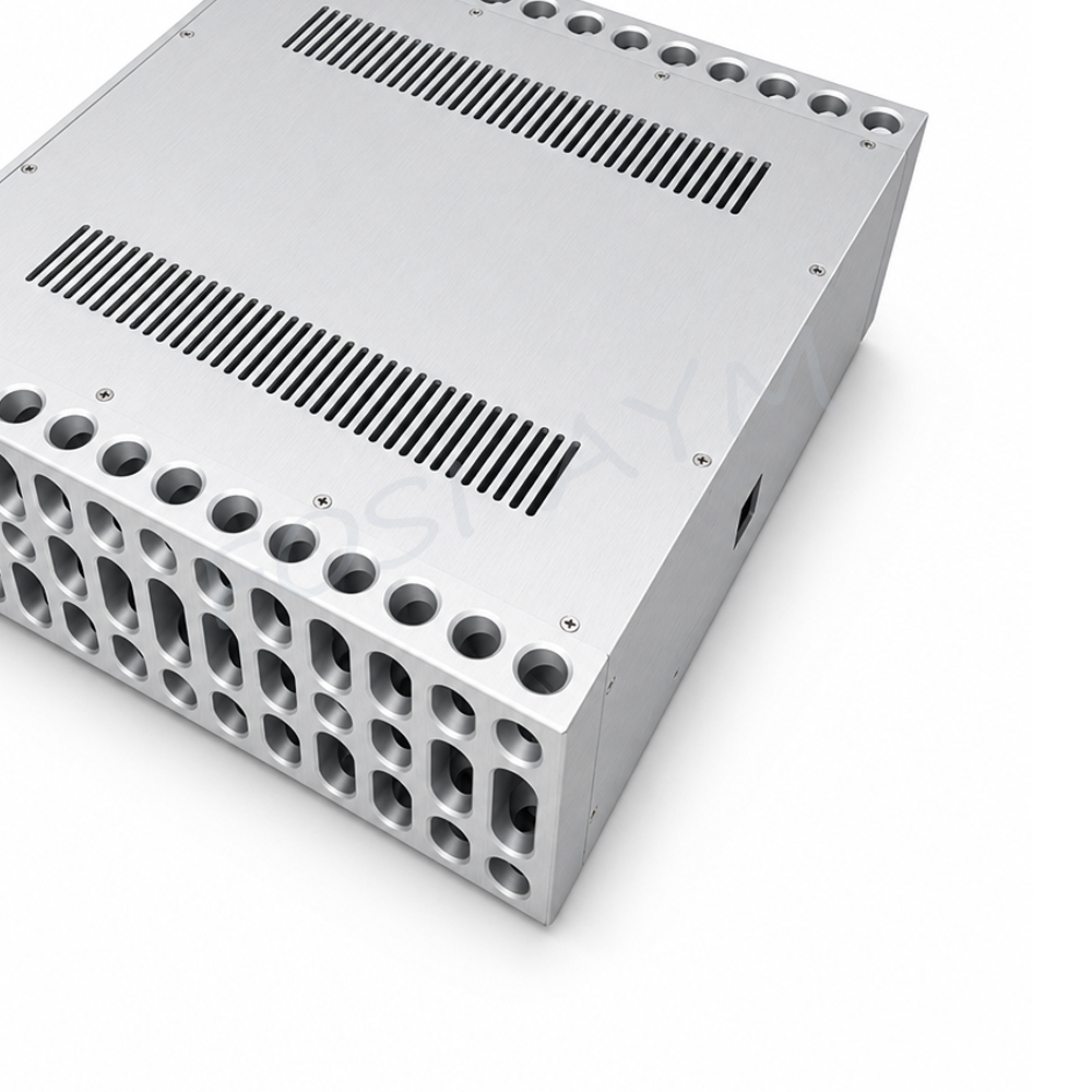 442x150x412mm FOSI AYM CNCアルミシ - Headphone Amplifier Dac のレビューと価格