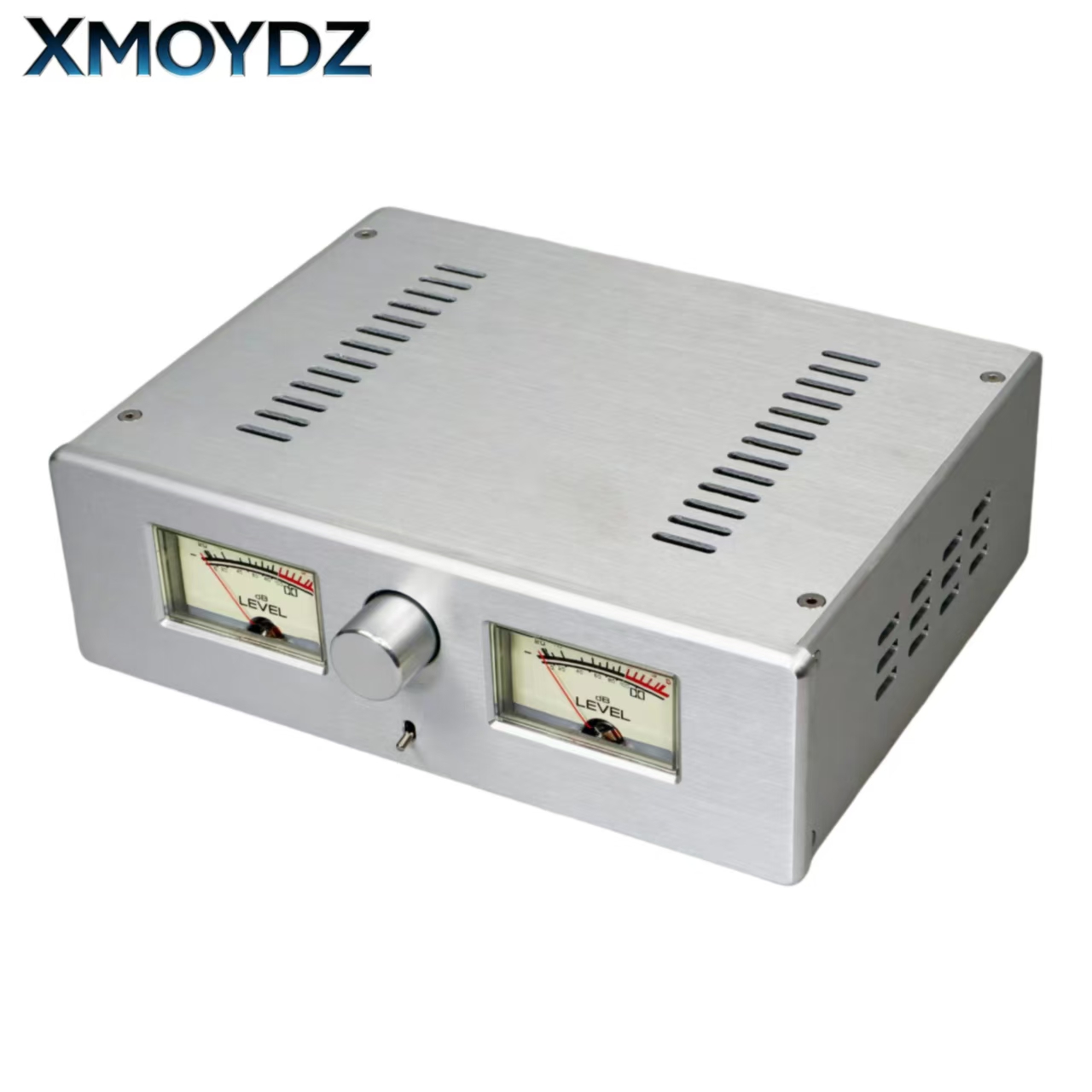 全アルミニウム合金製アンプシャーシ2608。内蔵デュアルVU - Headphone Amplifier Dac のレビューと価格